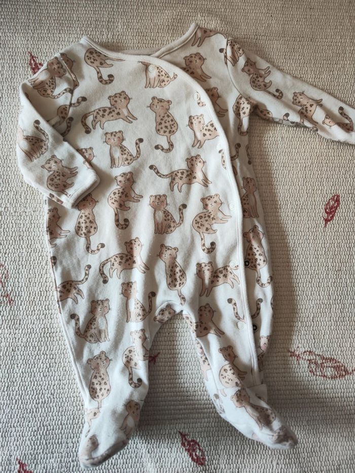 Pyjama coton motif 🐯