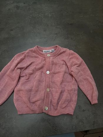 Gilet rose