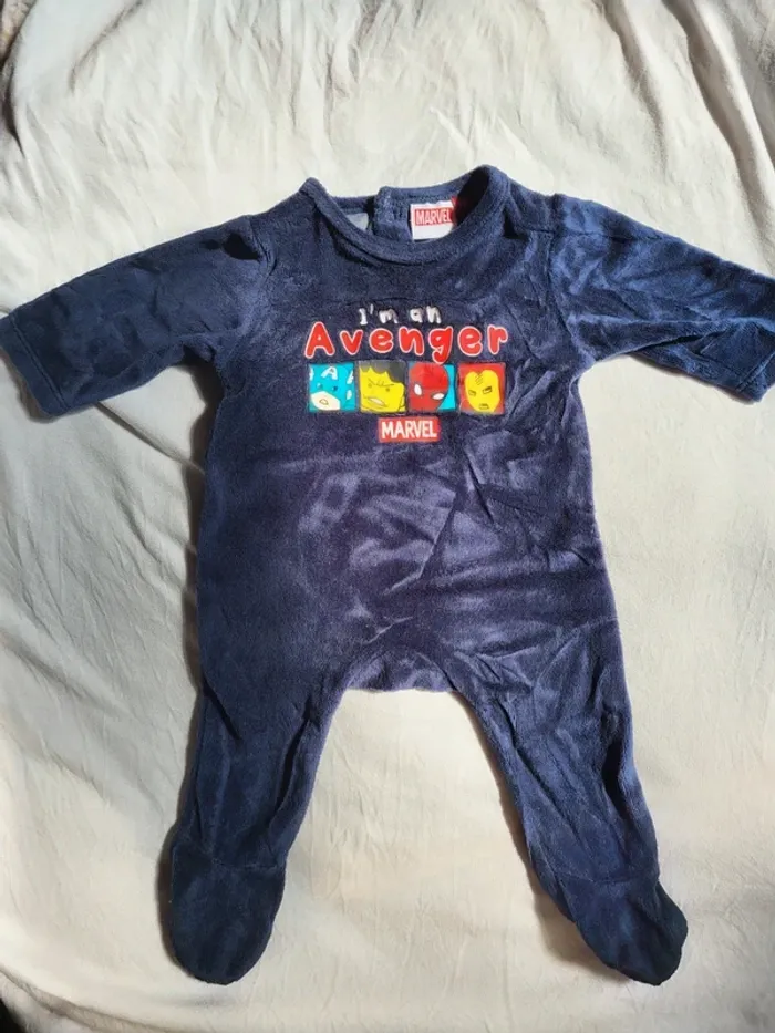 Pyjama Marvel 1 mois