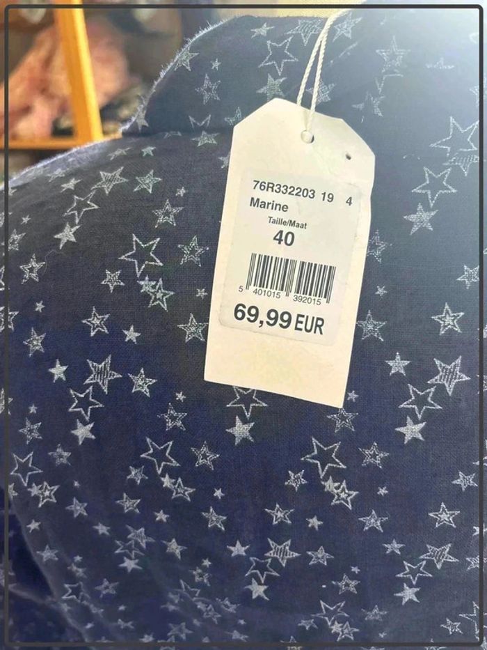 Très jolie robe taille 40 marque cassi's neuve avec étiquette - photo numéro 4