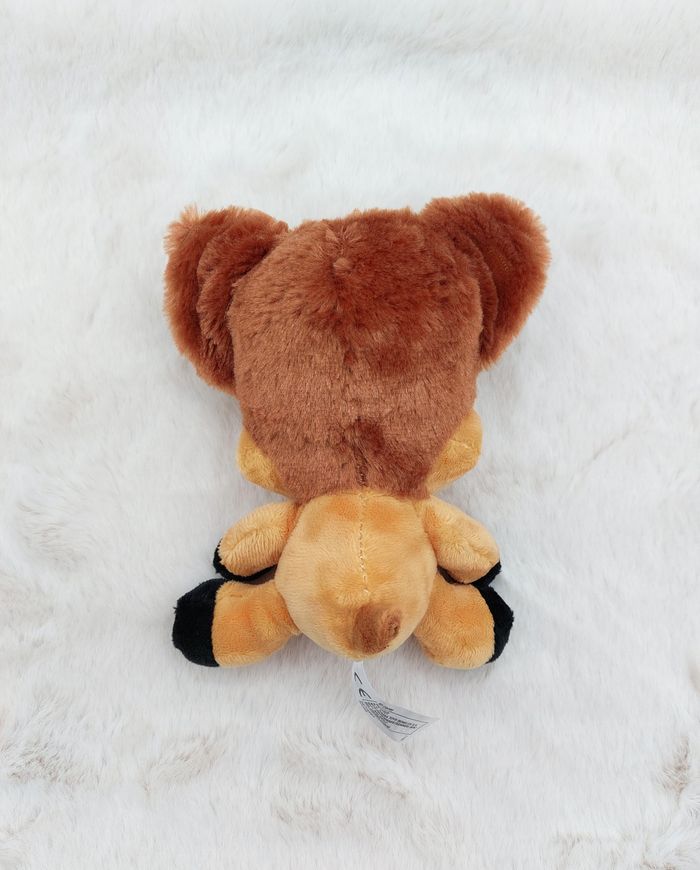 Petite peluche faon Bambi gros yeux vert Disney Nicotoy Simba toys paillettes - photo numéro 2