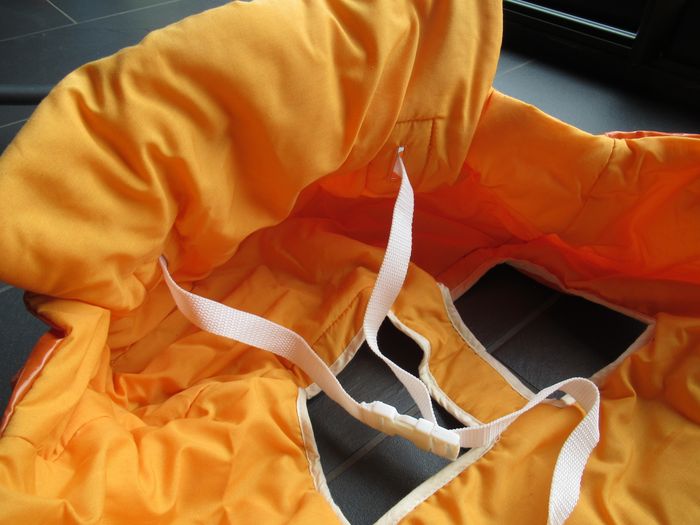 Protège chariot / Housse siège bébé enfant pour caddie BEABA - photo numéro 2