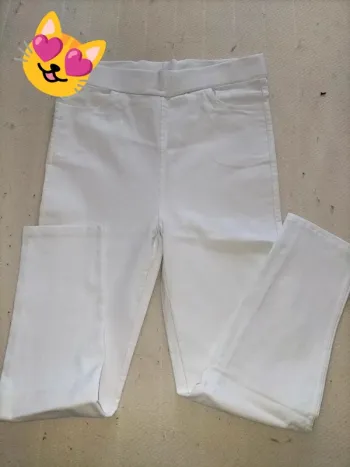 Pantalon blanc 14 ans