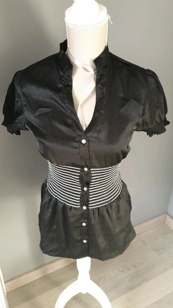 T shirt imitation satin