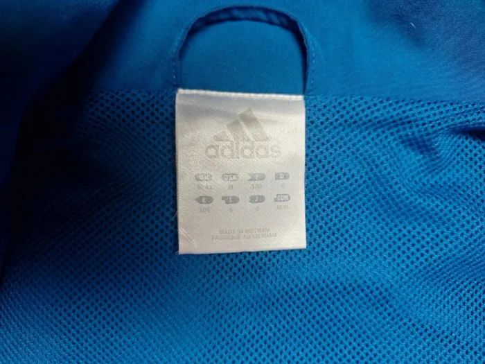 Veste Adidas Vintage Bleu & Noir – Années 2000 – Taille L - imprimé (595) - photo numéro 13