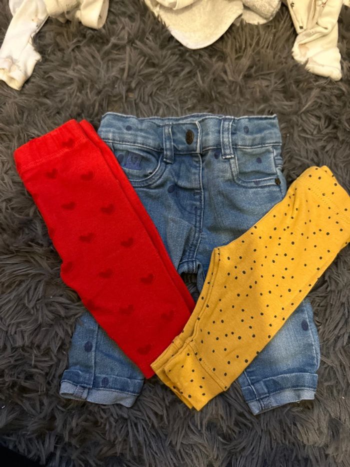 Lot pantalon 3mois