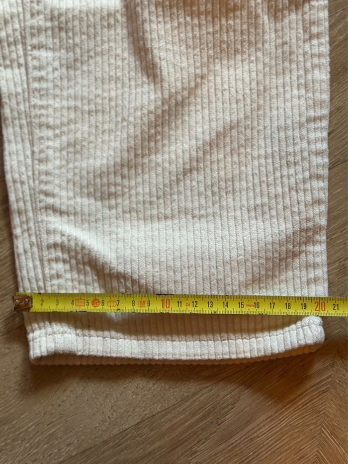 Pantalon velours côtelé écru taille 38 - La Petite Étoile Paris - photo numéro 15