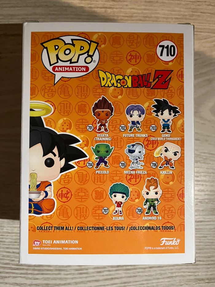 Funko Pop Goku eating noodles - Dragon Ball Z - photo numéro 3