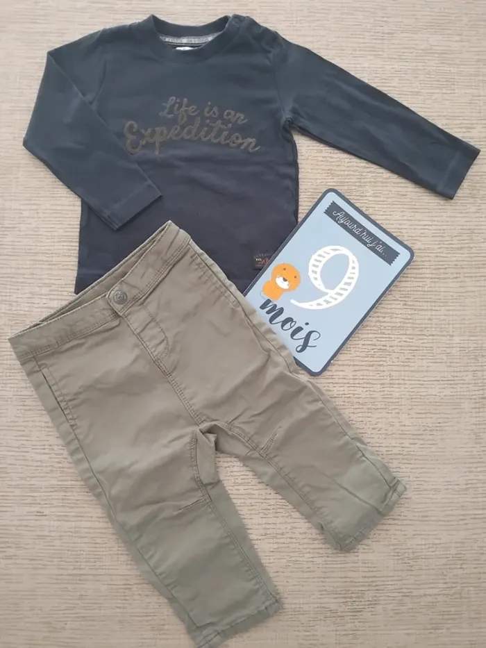 Ensemble 9 mois / 71-74 cm