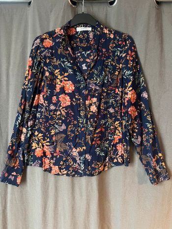 Chemise fluide à fleurs