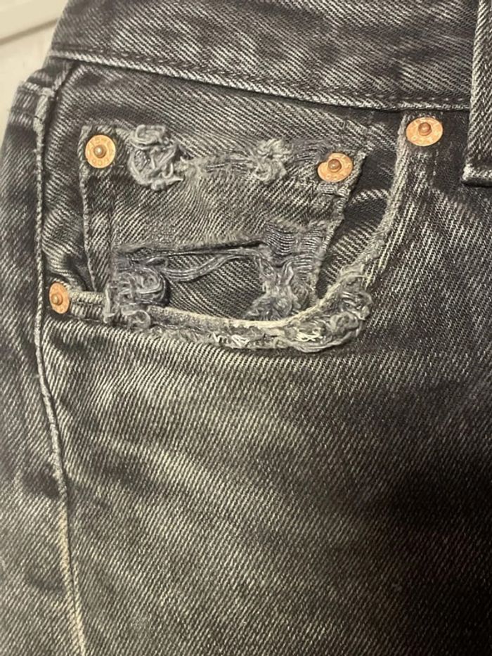 Jean levi’s 501 student gris/noir taille W30 L32 - photo numéro 7