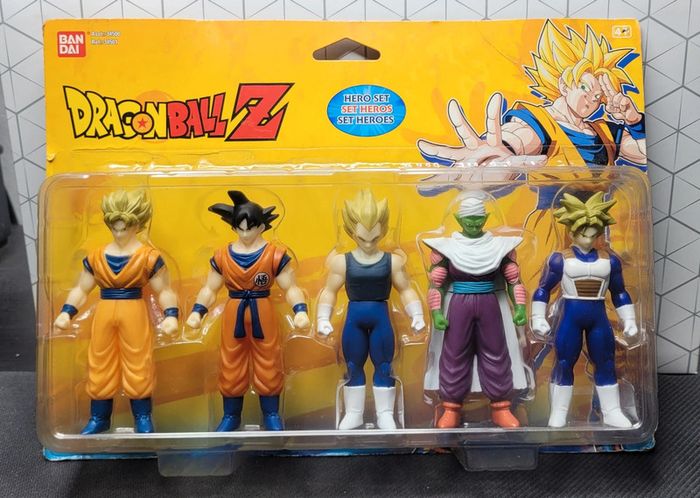 Figurines Dragon Ball Z Hero Set 5 personnages 10cm Bandai