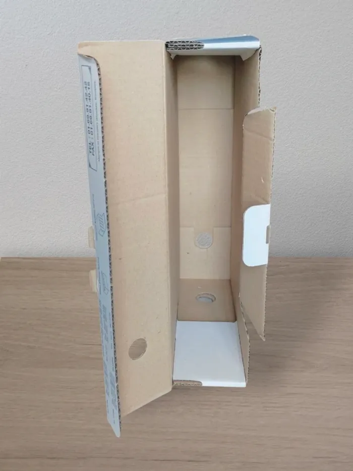 Boîte d'archives carton blanc / ANFA - 34x25,5×8cm - photo numéro 3