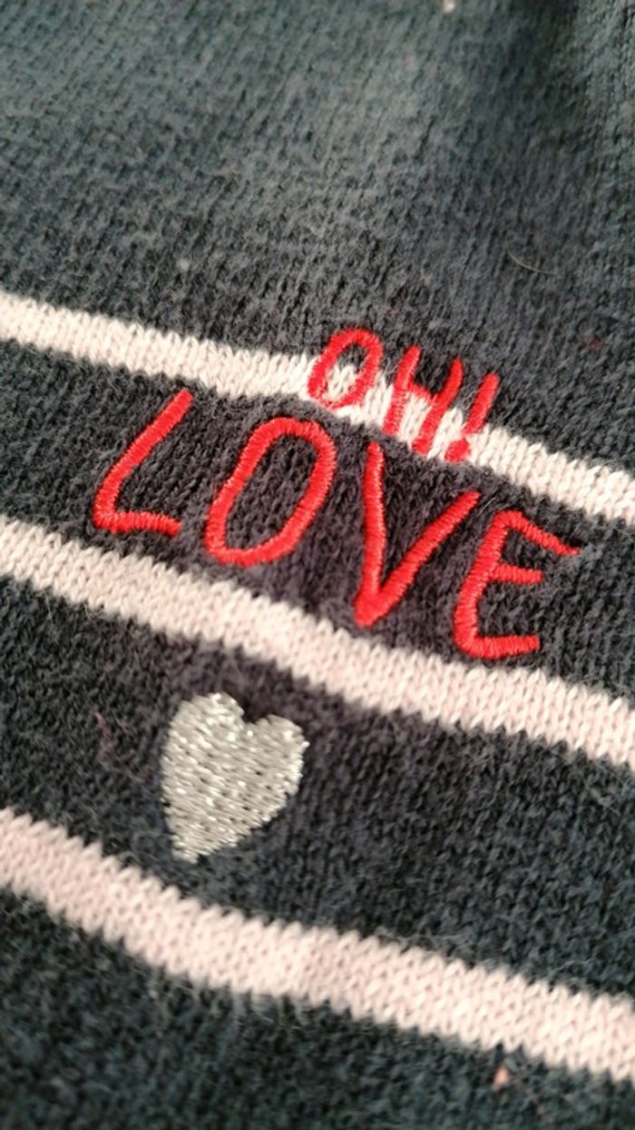 Lot 2 pulls légers+1tee shirt ML - photo numéro 7