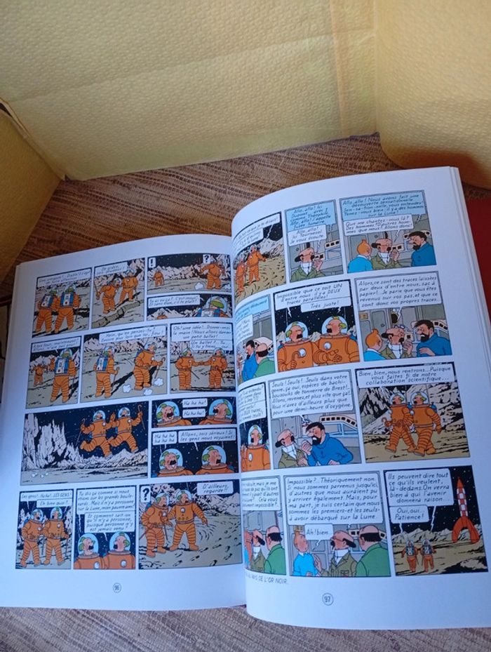 Double album Tintin France loisirs Deluxe édition Casterman - photo numéro 6
