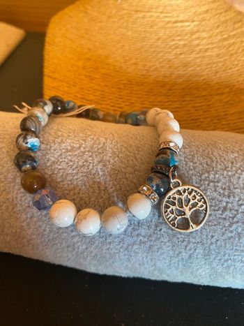 Bracelet femme en pierres semi précieuses