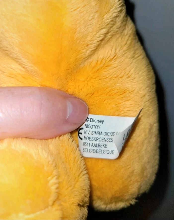 Peluche winnie disney nicotoy - photo numéro 3