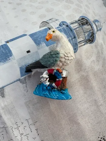 Mouette mer oiseau 7 cm