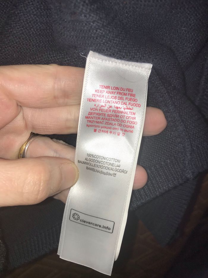 Petit gilet noir DPAM 12 mois - photo numéro 4