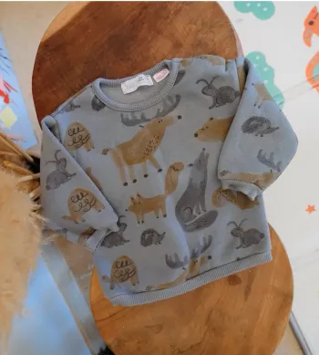 Sweat à motif - Zara