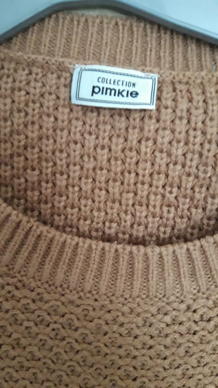 Pull couleur moutarde - photo numéro 3