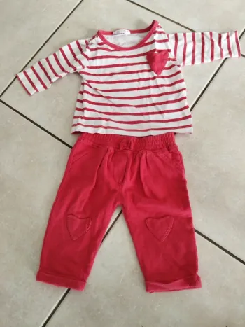 Ensemble marinière +pantalon