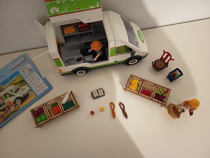 Playmobil camion du marché - photo numéro 2