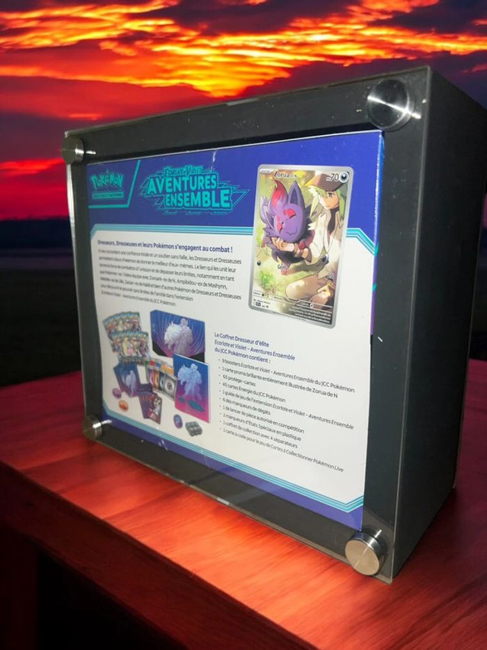 Pokémon - ETB Ev9 Aventures Ensemble + protection bois - Neuf scellé - photo numéro 3