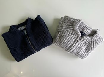 Lot de 2 pull d’hiver garçon - 6mois