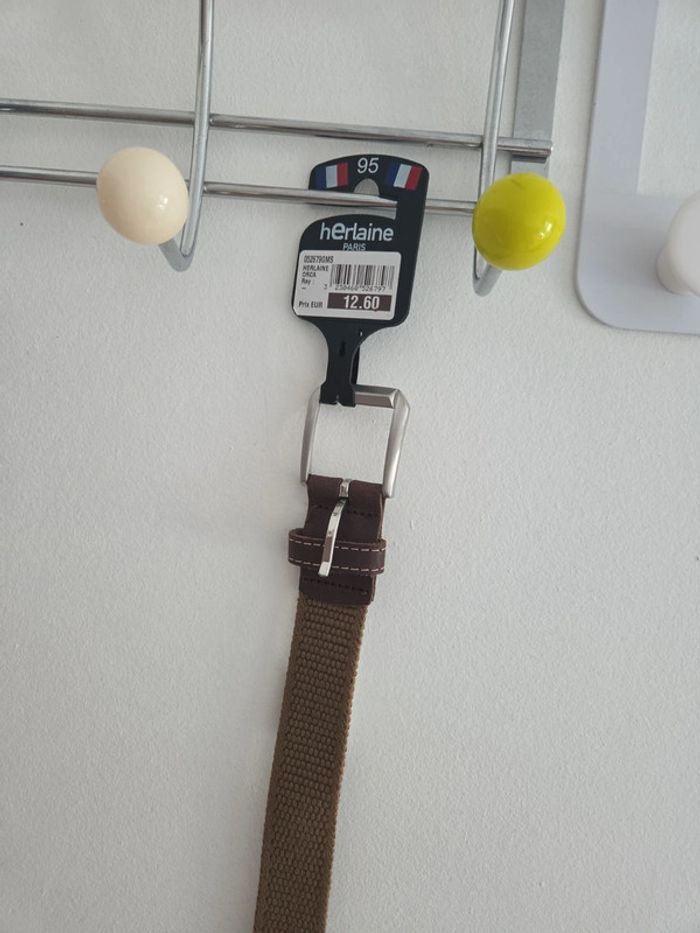 Ceinture élastique marron - photo numéro 2