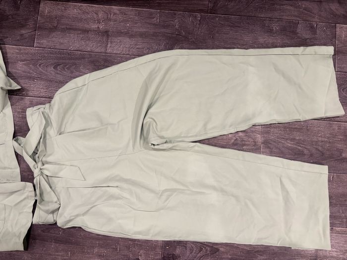 Ensemble femme tailleur vert clair L - photo numéro 3