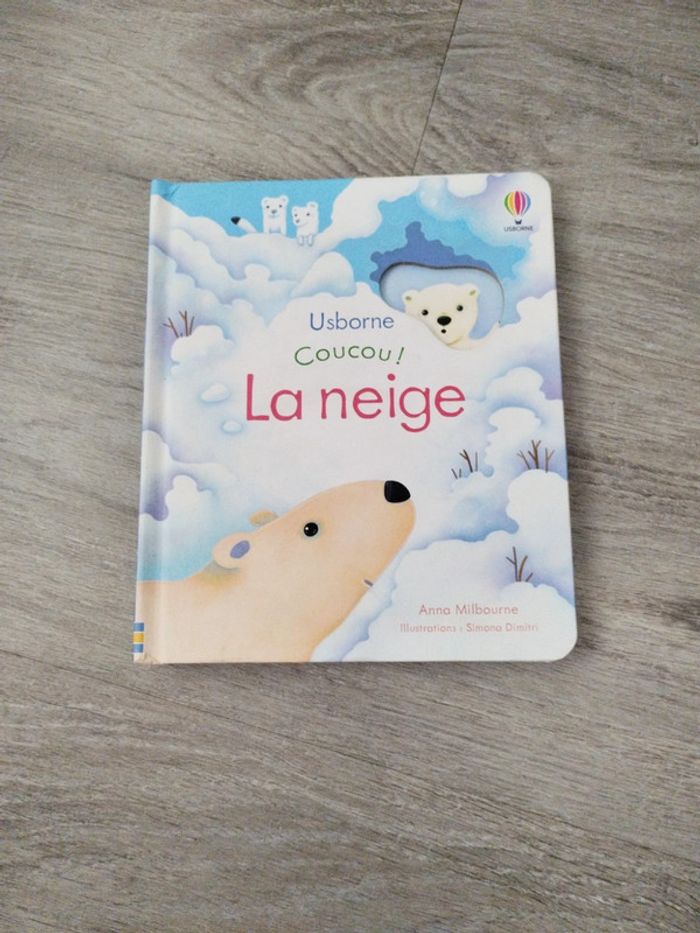 Livre pour enfants "la neige"
