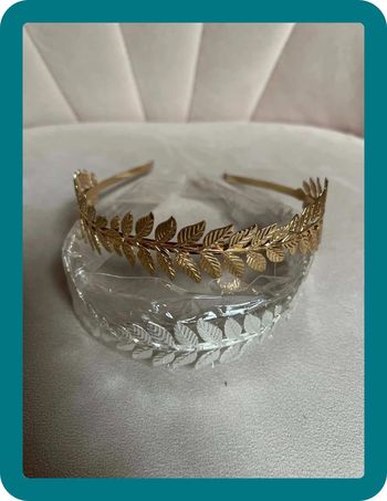 Lot de deux serre-tête motif feuillages taille unique