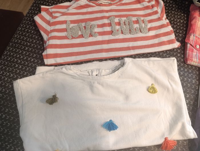 Lot vêtements été fille 5 ans TBE - photo numéro 3