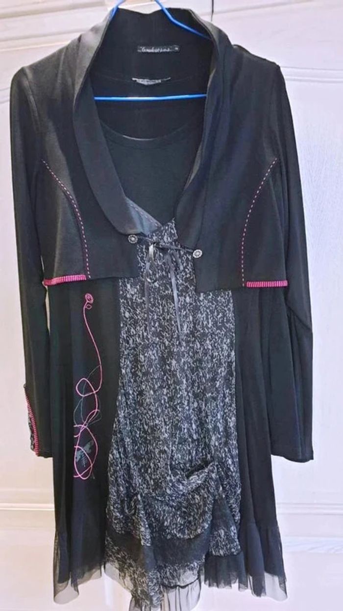 Ensemble robe / boléro - Taille 36 - LMV