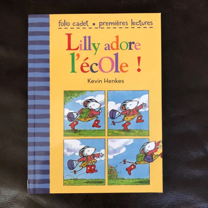 Livre Lilly adore l’école