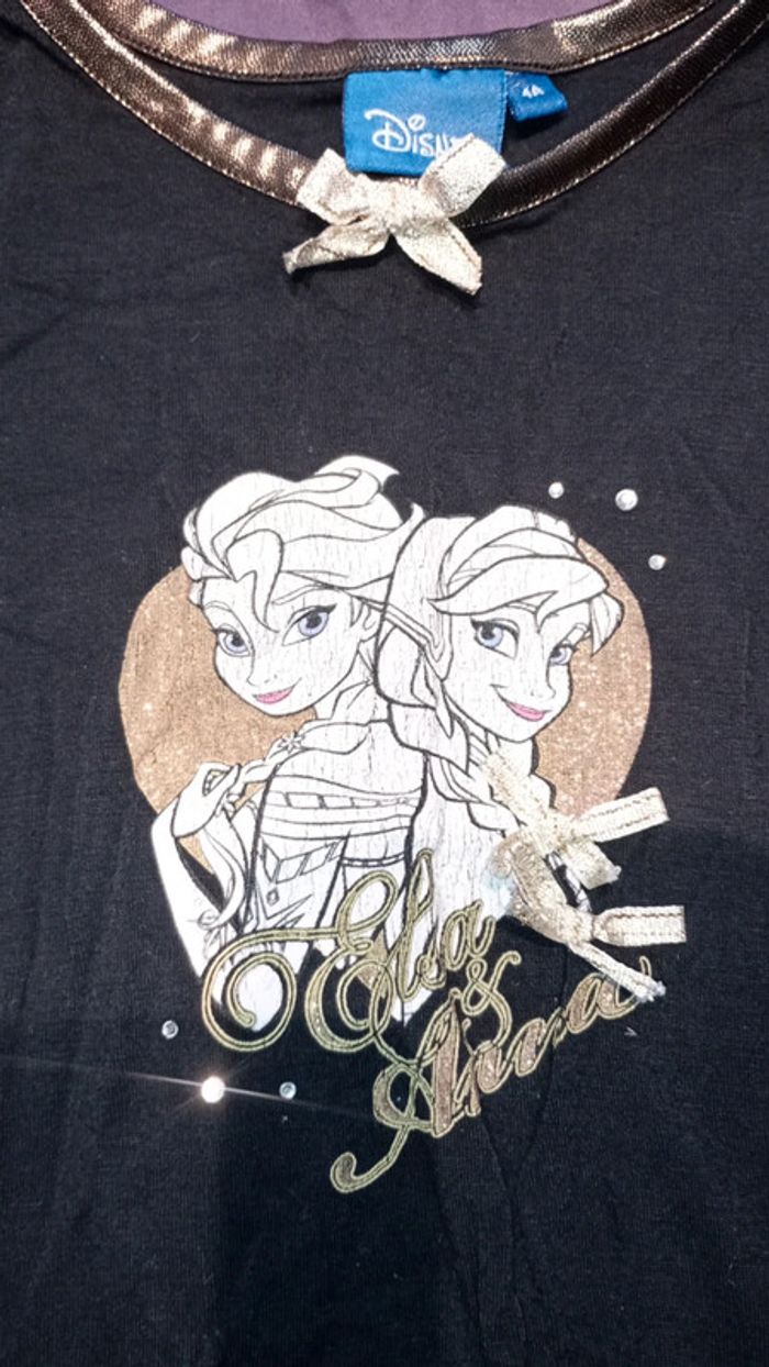 Tunique la reine des neiges 4ans - photo numéro 2