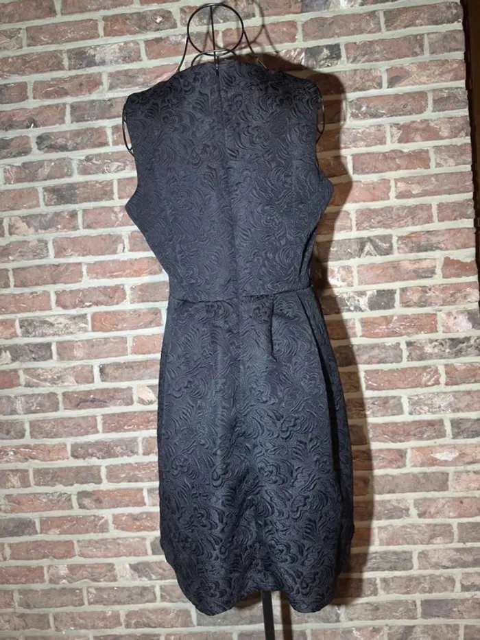 Robe noire motif Molly Bracken Taille 2 -> M / 38 - photo numéro 9