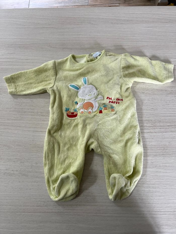 2 pyjamas Tex et marque inconnue 1 mois - photo numéro 2