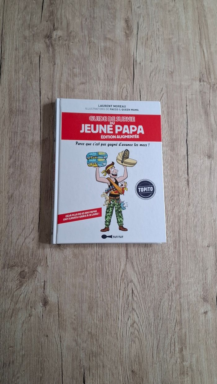 Livre Guide de survie du jeune papa