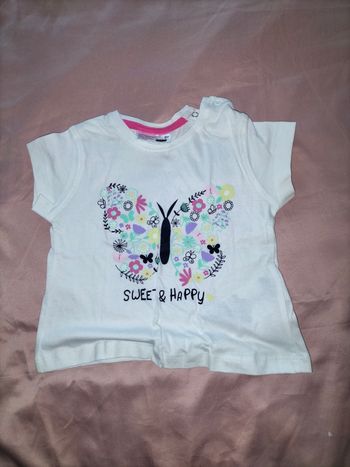 Ensemble robe t-shirt neuf avec étiquette 9-12 mois