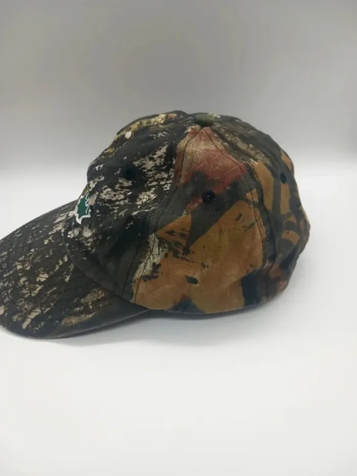 Casquette Vintage Cap America Orange Motif Camo - photo numéro 2