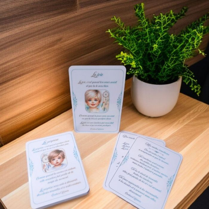 Cartes des émotions pour garçons - photo numéro 2