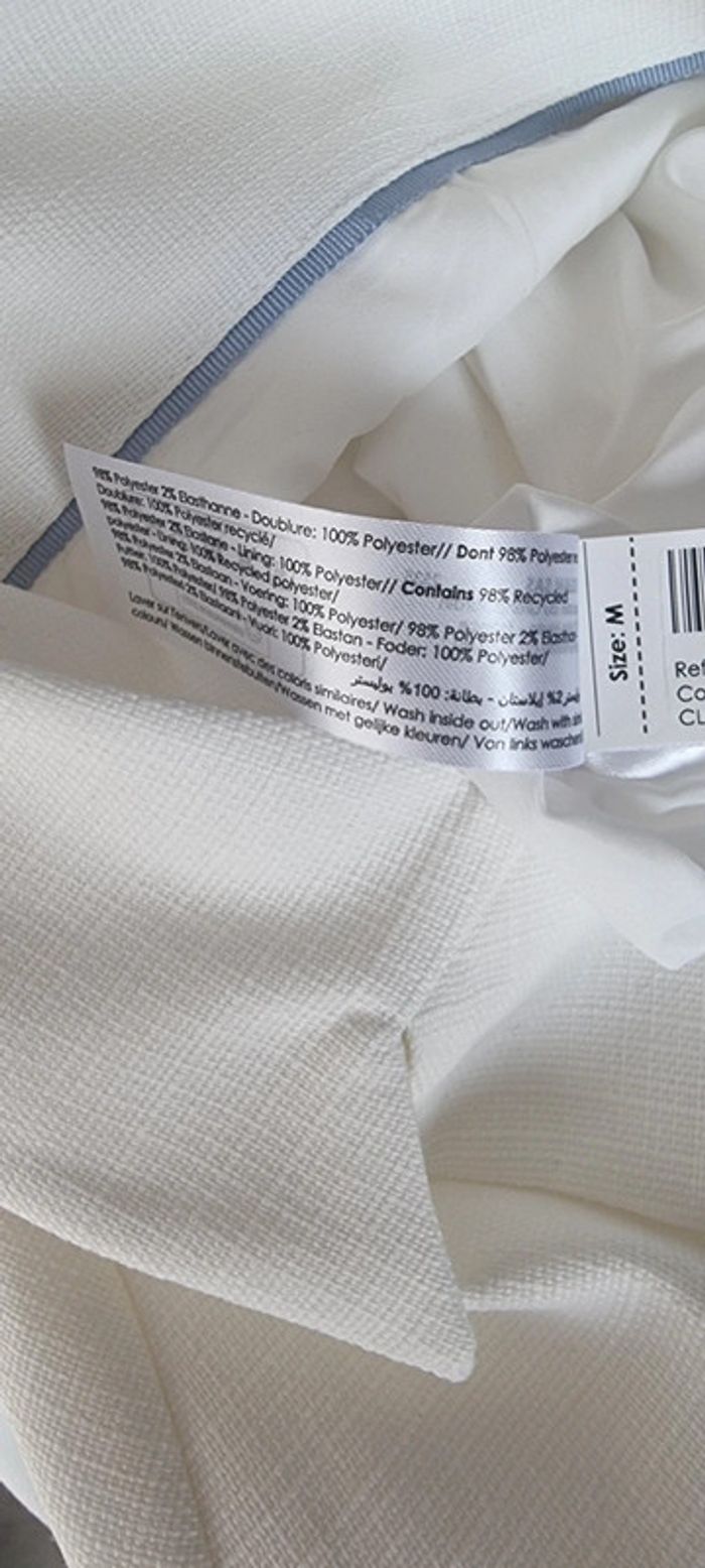 Blazer Bonobo Blanc/Écru - photo numéro 4