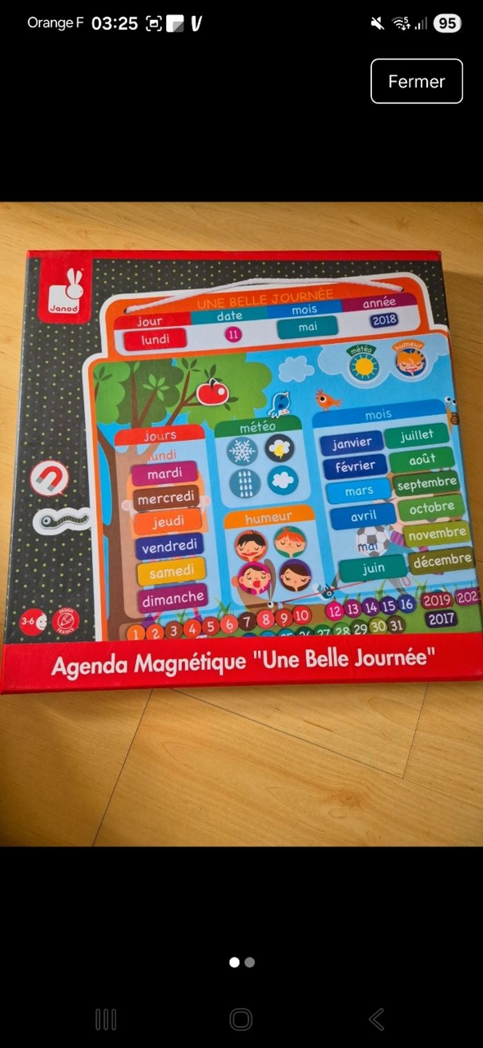 Agenda magnétique