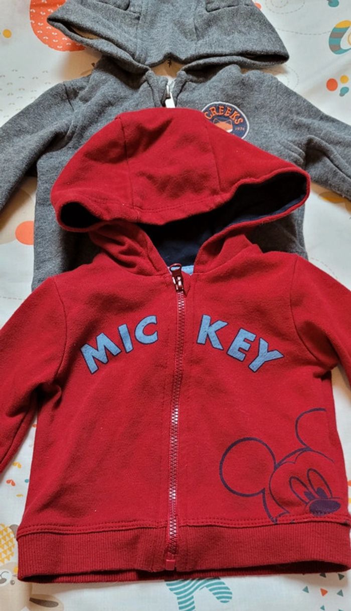 Lot de 2 vestes bébé 3 mois - photo numéro 2