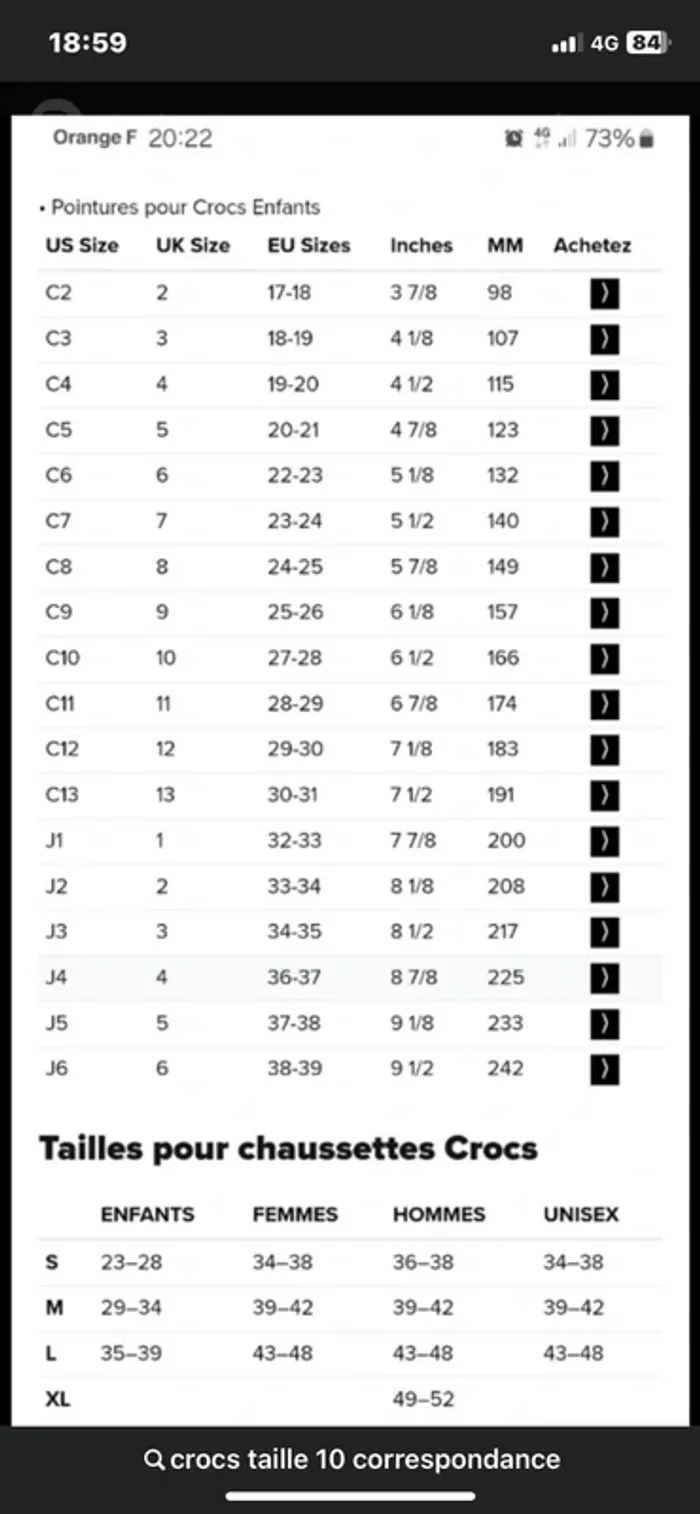 Crocs sabots c10 11 ou 27 28 - photo numéro 8