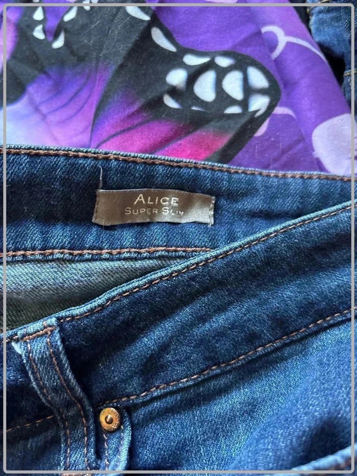 Jeans taille 42 marque mango "Alice super slim " - photo numéro 4