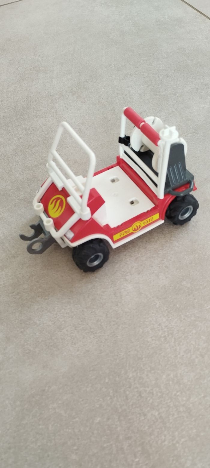 Vehicule pompier playmobil