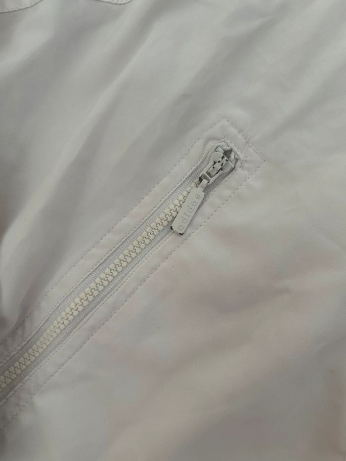 Veste Adidas vintage blanche et noire - Taille 46 (oversize unisexe) - photo numéro 8
